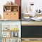 Burlap Scalloped Border Trim, Bulletin Borders Stickers, 66 ft Back to School Decoration Borders for Bulletin Board/Black Board Trim, Teacher Student Use for Classroom School Decoration
